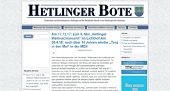 Desktop Screenshot of hetlinger-bote.imprimiralultimominuto.es