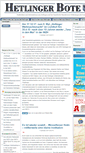 Mobile Screenshot of hetlinger-bote.imprimiralultimominuto.es